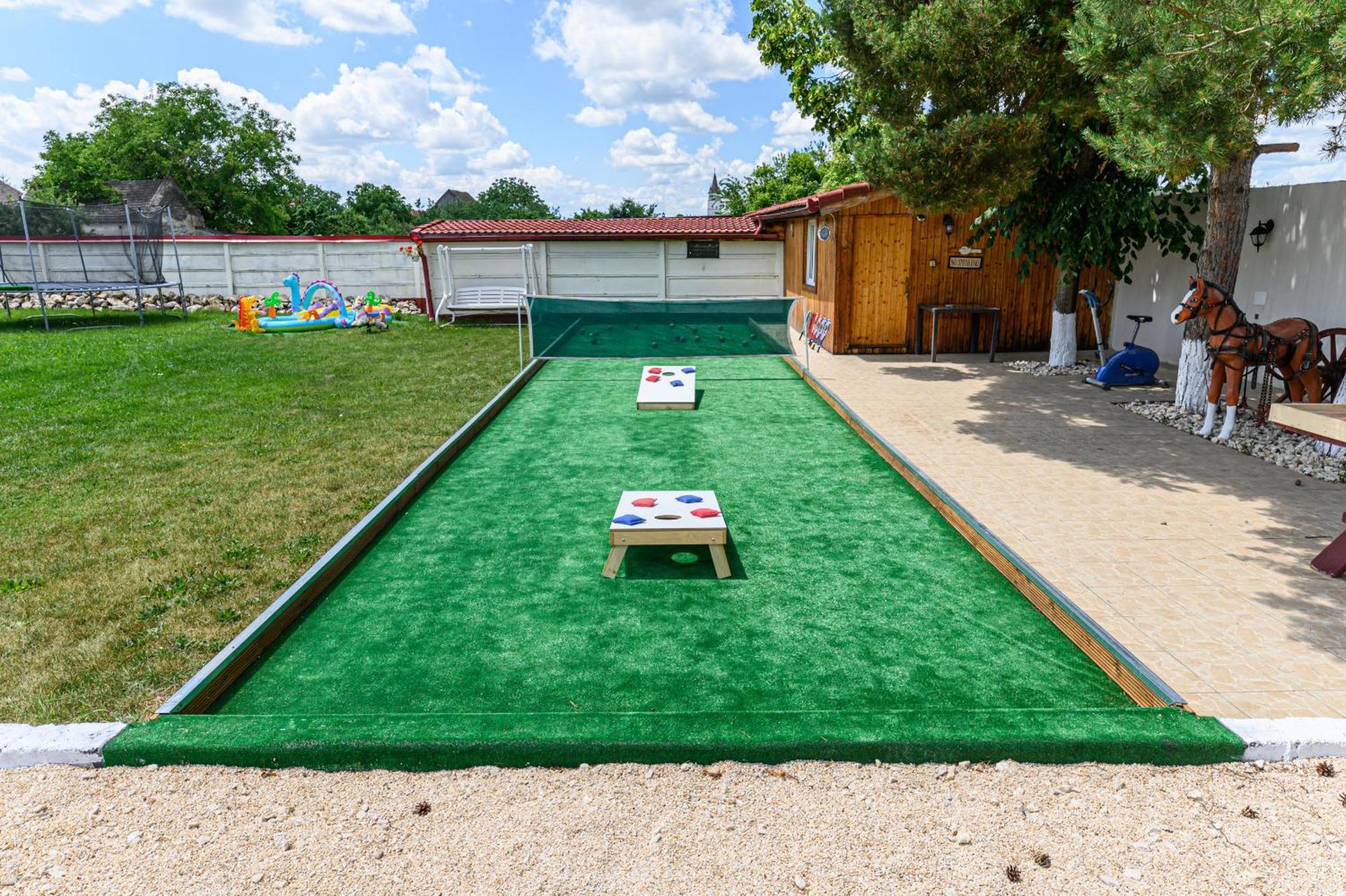 Pensiunea Roma Antica Hărman Buitenkant foto