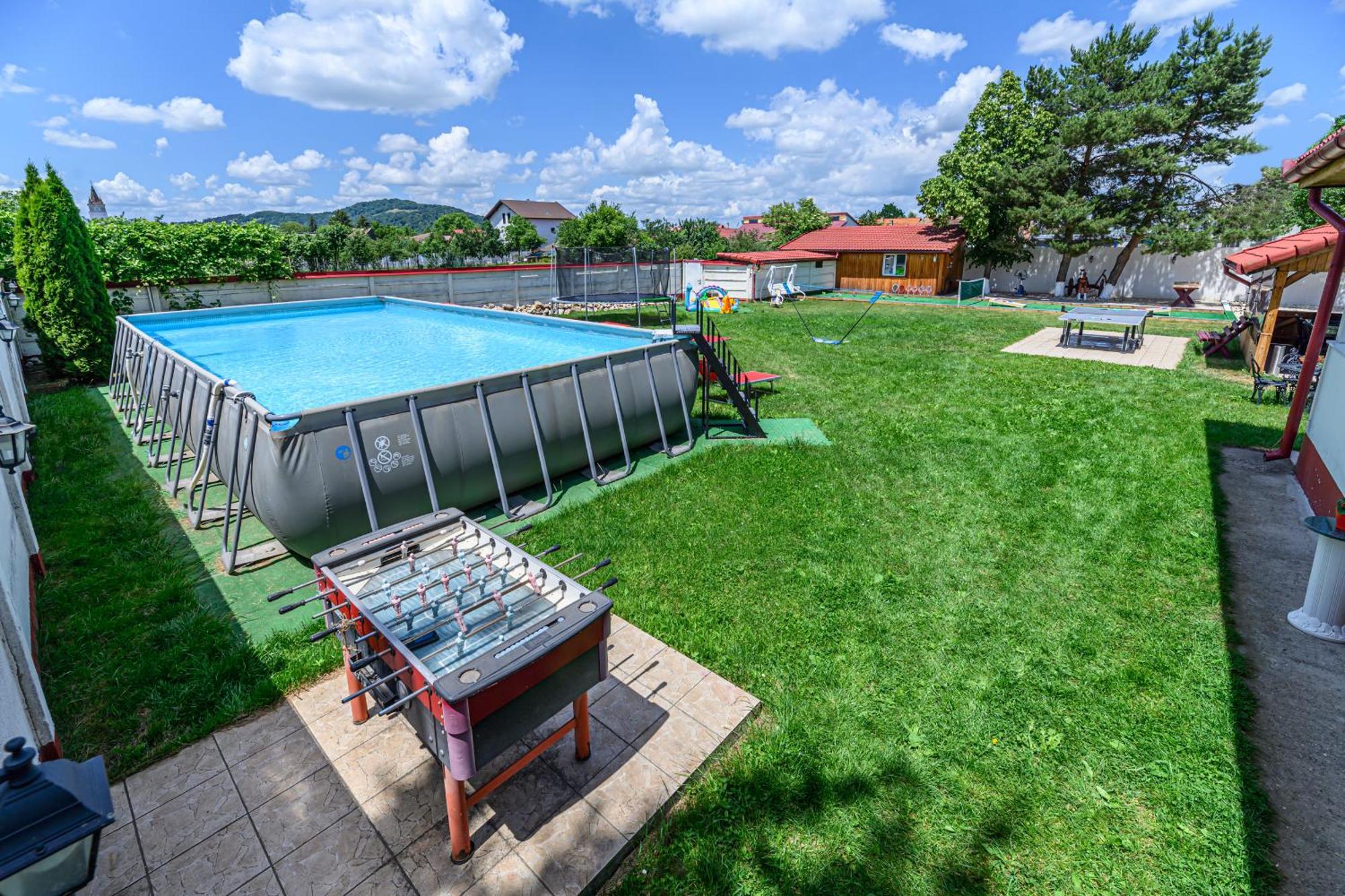 Pensiunea Roma Antica Hărman Buitenkant foto
